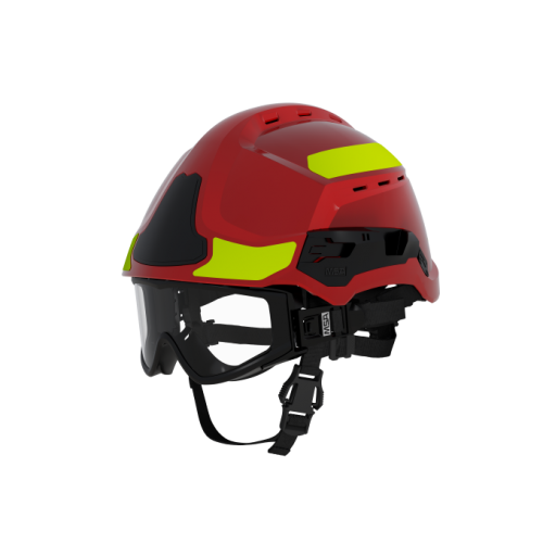 MSA SAFETY - F2XR kaciga za šumske požare i tehničko spašavanje EN 16471 sa zaštitnim naočalama